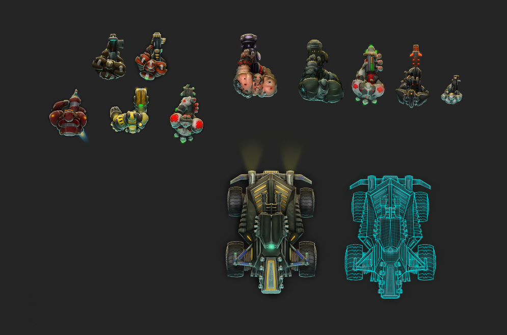 Top Down Sci Fi Shooter Pack